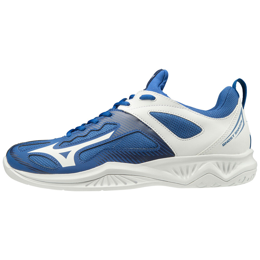 Scarpe Da Pallamano Mizuno Ghost Shadow Uomo - Blu/Bianche/Blu - 74029-RMZN